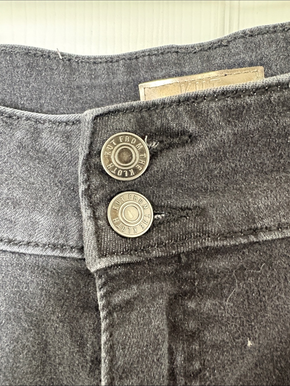 Kut from the Kloth Black Boot Cut Jeans - Picture 6 of 9